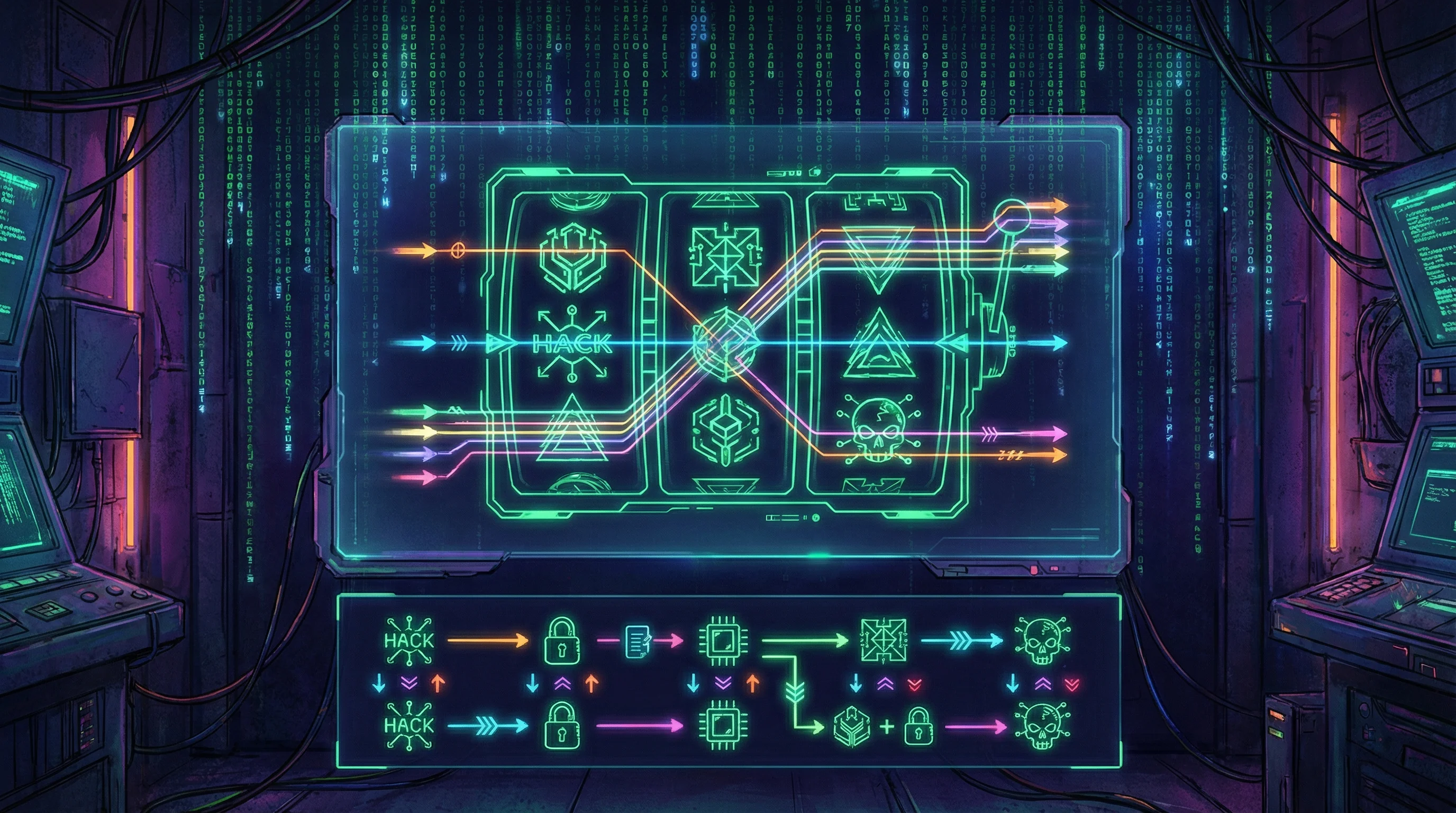 Diagrama mostrando as linhas de pagamento e símbolos do Fortune Tiger